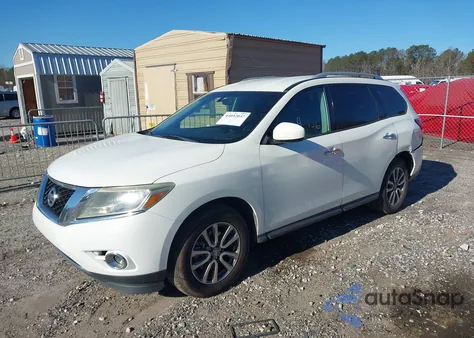 2016 Nissan Pathfinder Platinum/S/Sl/Sv из США, поврежденный, VIN 5N1AR2MNXGC639972